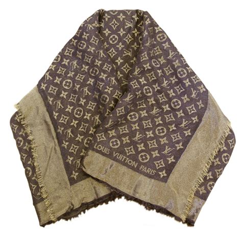 louis vuitton scarf cheap gold and brown|louis vuitton scarves on sale.